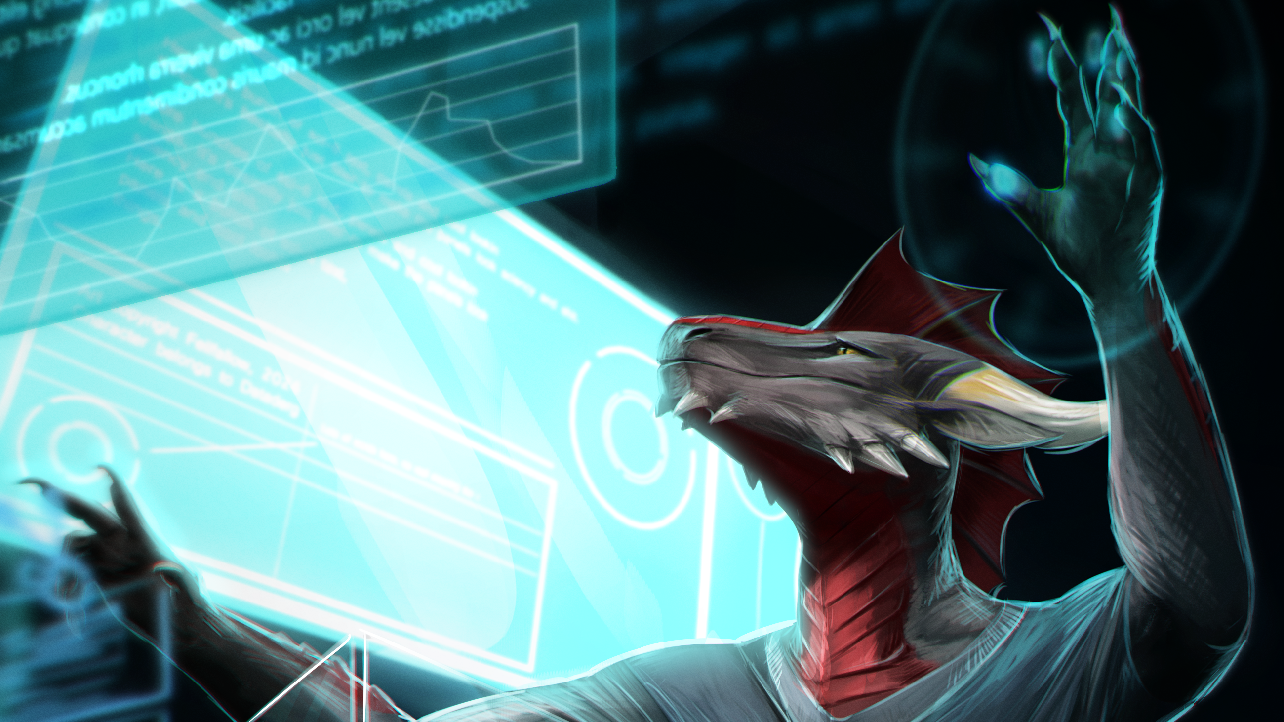 Rhor at holographic terminals